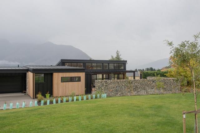 Back view of property