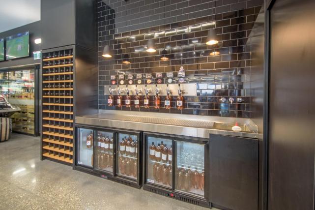 Pour your own section