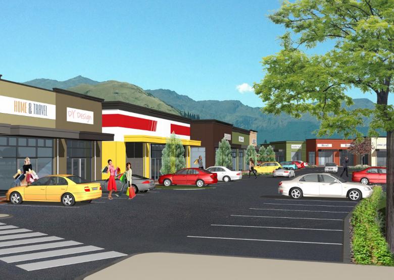 Artists impression of the finished development media