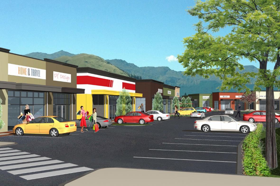 Artists impression of the finished development media