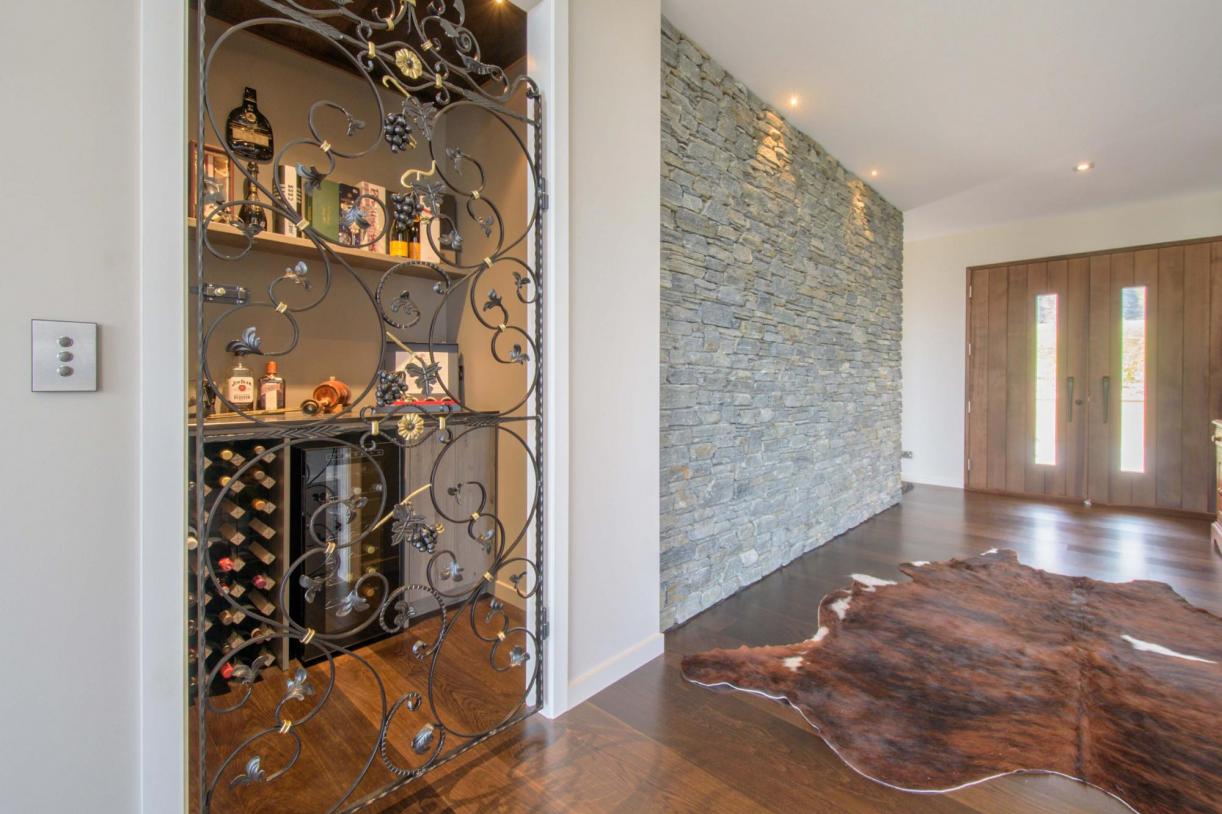 4 Wine cellar and front entry