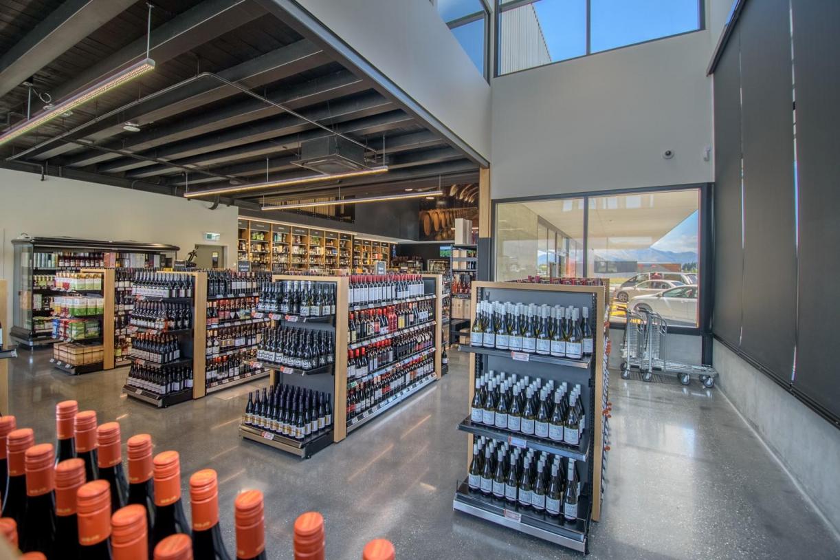 Wine section